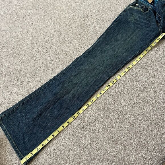 Vintage Y2K Dfx Jeans Sequin Belt Wrap Around Low Rise Wide Leg 7 - Picture 8 of 8